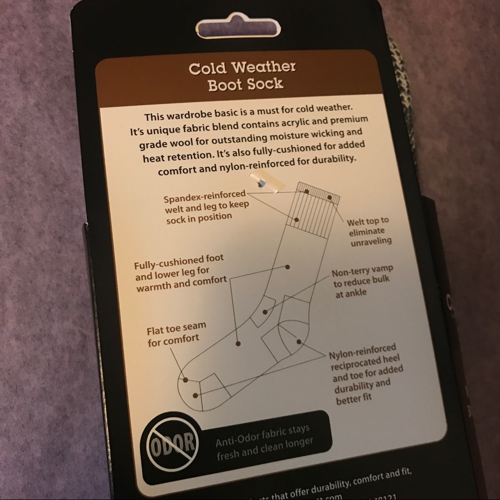 Carhartt Cold Weather Boot Socks Made in USA - Picture 4 of 8